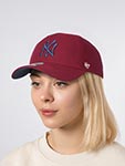 Бейсболка 47 BRAND арт. BCWS-SUMVP17WBP-CA09 New York Yankees MLB (бордовый)